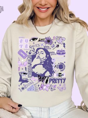 Olivia Guts Tour Shirt Concert Outfit Guts Tour 2024 Sweatshirt Concert Shirt Guts Tee Olivia Bad Idea Right Sour Tour Merch Gift For Her revetee 3