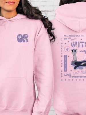 Olivia Rodrigo Guts Hoodie Olivia Rodrigo Sweatshirt Guts Sweatshirt Guts Tour 2024 Hoodie Olivia Rodrigo Tour Sweatshirt revetee 4