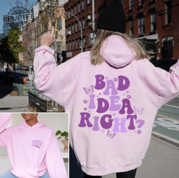 Guts World Tour 2024 Hoodie Olivia Rodrigo Shirt Bad Idea Right Sweatshirt Olivia Sour Tour Sweatshirt For Olivia Fans revetee 3