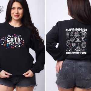 Olivia Rodrigo Guts World Tour Hoodie Rodrigo Tour Shirt Rodrigo World Tour Concert Shirt Olivia Fan Gift Guts Olivia 2024 World Tour revetee 4
