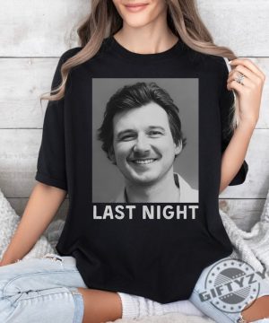 Morgan Mugshot Shirt Wallen Last Night Mug Shot Tshirt Morgan April 2024 Hoodie Girlfriend Gift Country Music Fan Sweatshirt Concert Shirt giftyzy 4