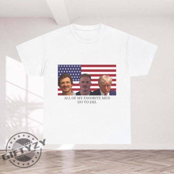 My Favorite Men Go To Jail New Morgan Wallen Mugshot Shirt Zach Bryan Hoodie Donald Trump Mug Shot Sweatshirt Unisex Tshirt Morgan Wallen Mugshot Shirt giftyzy 1