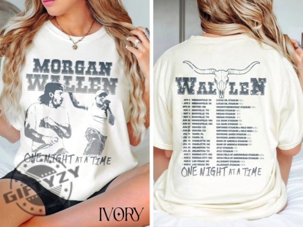 Wallen Tour 2024 Shirt Wallen Western Sweatshirt One Night At A Time Tour 2024 Tshirt Country Music Hoodie Cowboy Wallen Shirt giftyzy 4