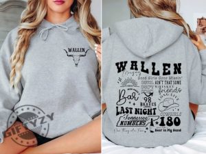 Morgan Wallen Tour 2024 Shirt Country Music Hoodie Morgan Wallen One Night At A Time Tour Sweatshirt Cowgirl Tshirt Cowboy Concert Shirt giftyzy 2