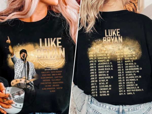 Luke Bryan Mind Of A Country Boy Tour 2024 Shirt Luke Bryan 2024 Concert Sweatshirt Gift For Her Him Hoodie Unisex Tshirt Luke Bryan Shirt giftyzy 3