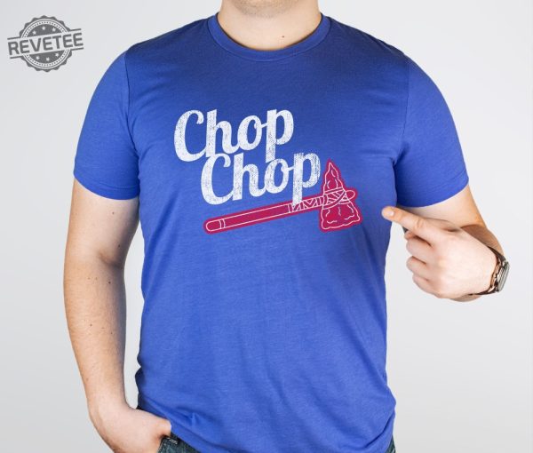 Atlanta Braves Inspired Shirt Atlanta Gameday Shirt Atlanta Baseball Shirt Atl Shirt Chop Chop Atl Vintage Style Shirt Baseball Gift Unique revetee 2