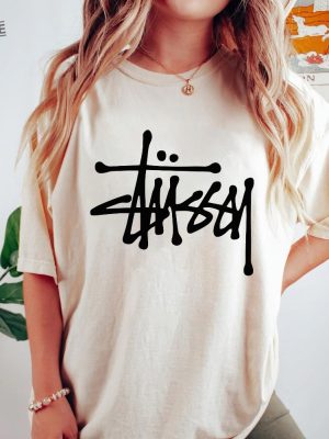 Stussy Printed T Shirt Streetwear Tshirt Tee Trendy Shirt Unique revetee 2