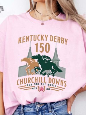 Kentucky Derby Churchill Downs 2024 Shirt 150Th Kentucky Horse Racing Gift Ky Derby Horse Racing Weekend Tee Unique revetee 2