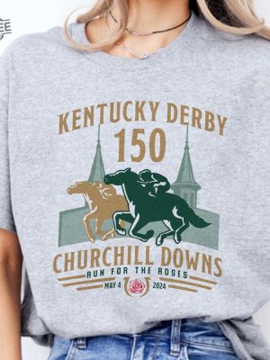 Kentucky Derby Churchill Downs 2024 Shirt 150Th Kentucky Horse Racing Gift Ky Derby Horse Racing Weekend Tee Unique revetee 4