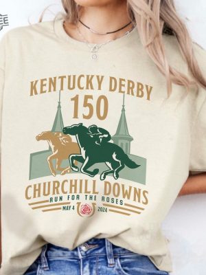 Kentucky Derby Churchill Downs 2024 Shirt 150Th Kentucky Horse Racing Gift Ky Derby Horse Racing Weekend Tee Unique revetee 5