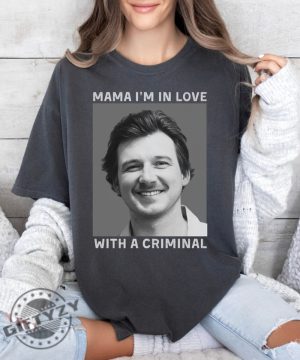 Morgan Mugshot Shirt Mama Im In Love With A Criminal Sweatshirt Wallen Mug Shot Hoodie April 2024 Tshirt Gift Country Music Fan Concert Shirt giftyzy 2