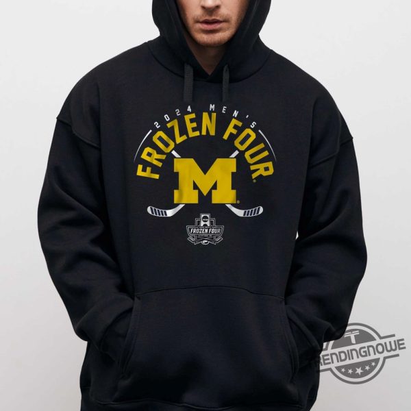 Michigan Hockey 2024 Frozen Four Shirt trendingnowe 1