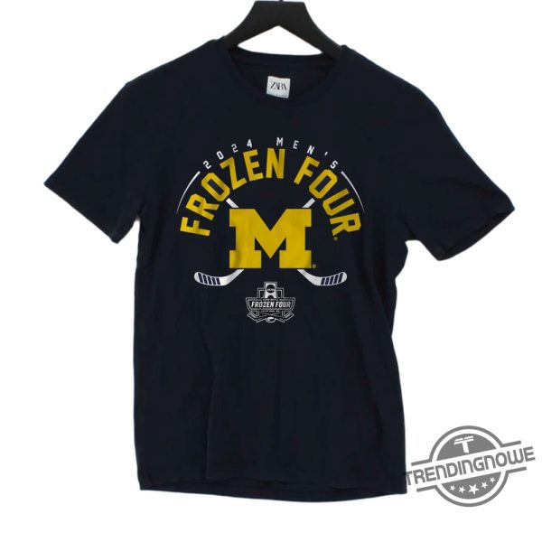 Michigan Hockey 2024 Frozen Four Shirt trendingnowe 3