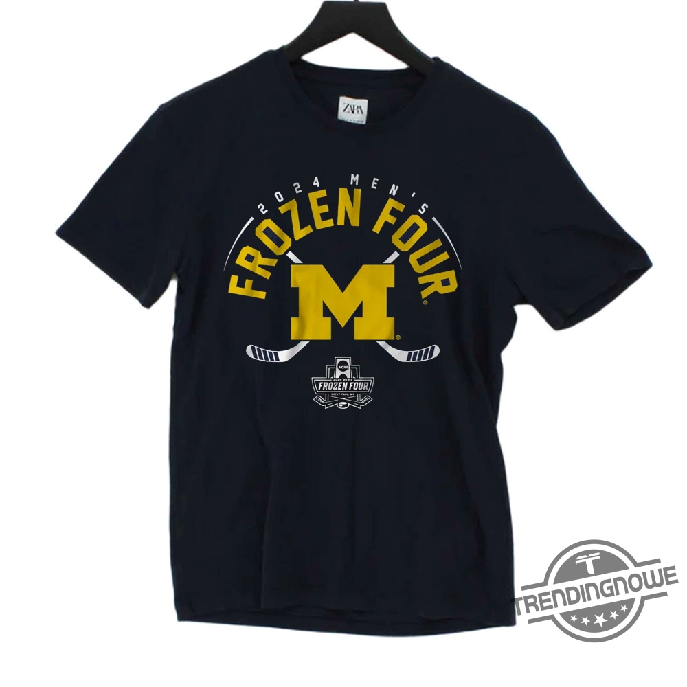 Michigan Hockey 2024 Frozen Four Shirt 9 Michigan Hockey 2024 Frozen Four Shirt