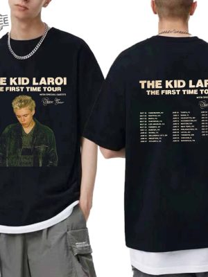 The Kid Laroi The First Time Tour Us 2024 Shirt The Kid Laroi Fan Shirt The Kid Laroi 2024 Concert Shirt Unique revetee 2