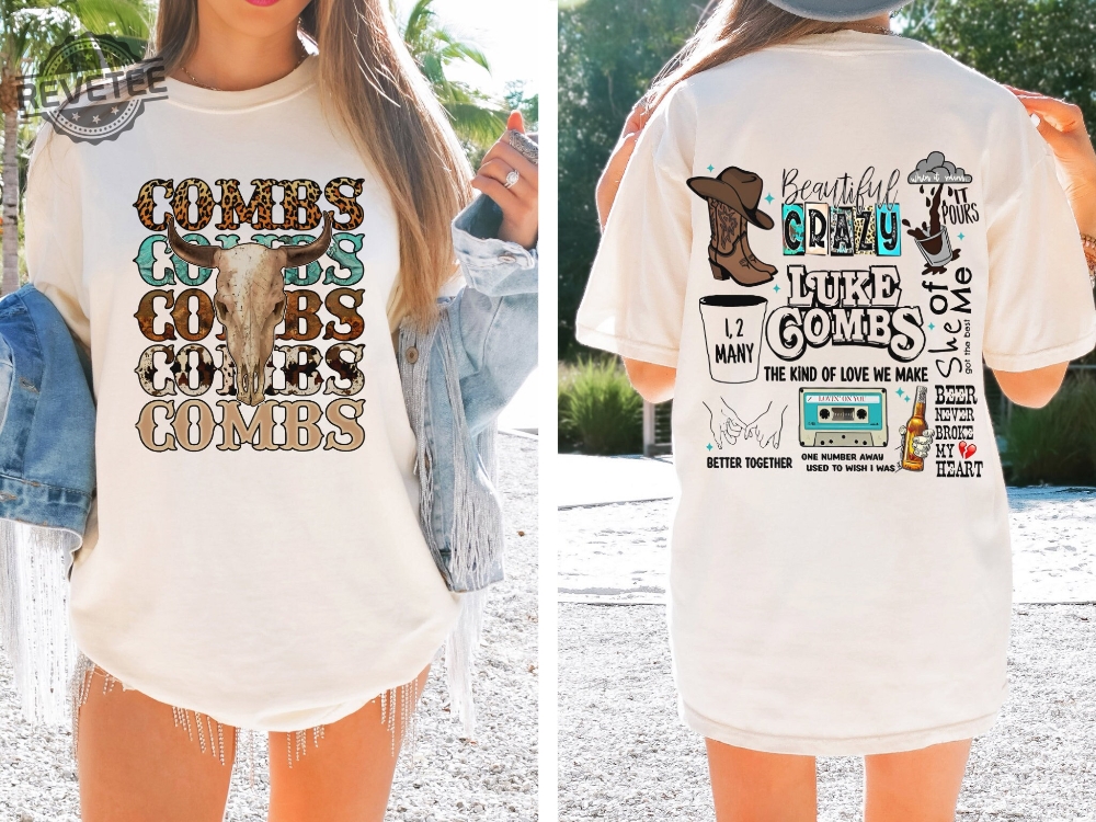 Luke Combs Concert Shirt Combs Tshirt Country Music Concert Tee Unique