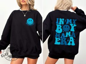 In My Boy Mama Era Shirt Boy Mama Sweatshirt Boy Mother Club Baby Shower Tshirt New Mom Hoodie Gender Reveal Pregnancy Gift giftyzy 4