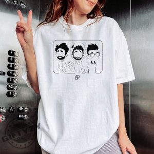 Ajr Shirt Vintage Ajr Sweatshirt The Click Album Hoodie Ajr Chibi Tshirt Ajr Brothers Band Shirt giftyzy 3