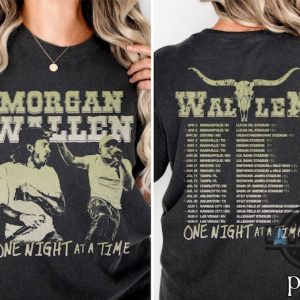morgan wallen one night at a time tour shirt sweatshirt hoodie cowboy country music concert shirts 2024 dangerous world tour tee laughinks 5