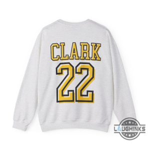caitlin clark from the logo sweatshirt tshirt hoodie mens womens caitlin clark 22 basketball shirts number 22 retro college womens basketball jersey tee laughinks 3