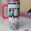 bluey mama tumbler 40oz behind every mama is a car seat and a hot mess funny bluey mum tumbler with straw mom chilli coffee travel stanley cup dupe laughinks 1