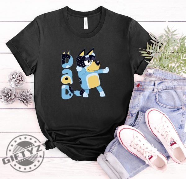 Bluey Family Shirt Bluey Mom Bluey Dad Sweatshirt Bluey Era Tshirt Bluey Cartoon Hoodie Bluey Birthday Party Gift Mothers Day Shirt giftyzy 4