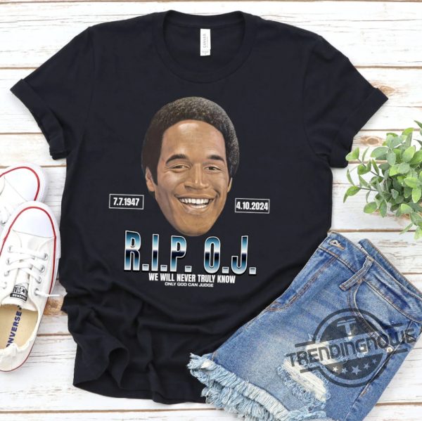 Condolence Shirt Rip Oj Shirt Going Away Shirt Rest In Peace The Glove Dont Fit T Shirt 1947 2024 Oj Simpson Shirt trendingnowe 2