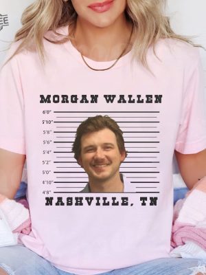 Morgan Wallen Nashville Shirt Leave Them Broadway Chairs Alone Shirt Morgan Wallen Mugshot Shirt revetee 2