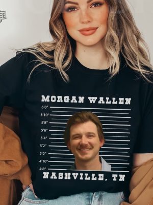 Morgan Wallen Nashville Shirt Leave Them Broadway Chairs Alone Shirt Morgan Wallen Mugshot Shirt revetee 3