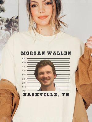 Morgan Wallen Nashville Shirt Leave Them Broadway Chairs Alone Shirt Morgan Wallen Mugshot Shirt revetee 4