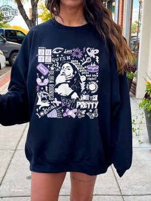 Olivia Rodrigo Guts Tour 2024 Shirt The Guts World Tour 2024 Shirt Olivia Rodrigo T Shirt Olivia Rodrigo Sweater Guts Tour 2024 Shirt revetee 2