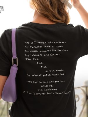 Alls Fair In Love And Poetry Ttpd Tortured Poets Department Unisex Jersey Short Sleeve Tee For Swifties Taylor Swift Albums revetee 4