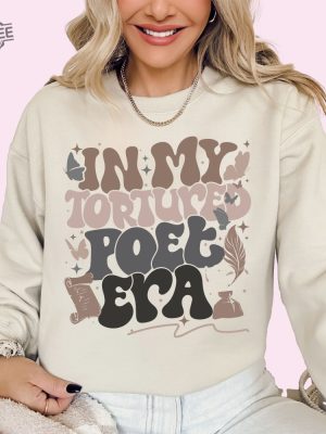 Tortured Poets Era Sweatshirt Swift Sweatshirt Tortured Poets Department Shirt Taylor Swift Albums Taylors Ttpd New Album Shirt revetee 3