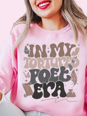 Tortured Poets Era Sweatshirt Swift Sweatshirt Tortured Poets Department Shirt Taylor Swift Albums Taylors Ttpd New Album Shirt revetee 5