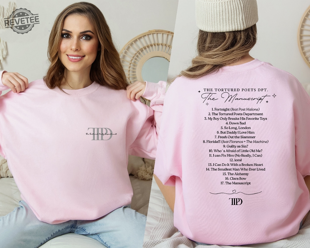 The Tortured Poets Department Shirt The Eras Tour 2023 Hoodie Swiftie Concert Outfit Ideas Ttpd New Album Sweatshirt