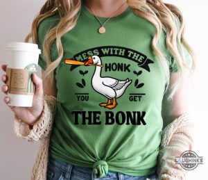 silly goose club sweatshirt tshirt hoodie embroidered silly goose university shirts funny silly goose meme mess with the honk you get the bonk tee gift laughinks 1