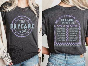 Daycare Staff Shirt Funny Childcare Provider Tshirt Cute Daycare Teacher Gift Daycare Tour Hoodie Toddler Chasin Sweatshirt Infant Crew Shirt giftyzy 4