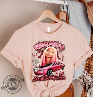 Nicki Minaj Shirt Nicki Minaj Vintage Sweatshirt Pink Friday 2 Airbrush Nicki Minaj Hoodie Unisex Tshirt Nicki Minaj Funny Shirt giftyzy 3