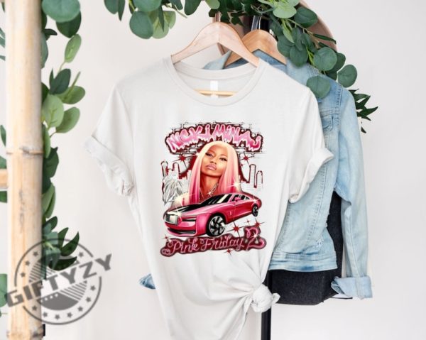 Nicki Minaj Shirt Nicki Minaj Vintage Sweatshirt Pink Friday 2 Airbrush Nicki Minaj Hoodie Unisex Tshirt Nicki Minaj Funny Shirt giftyzy 4