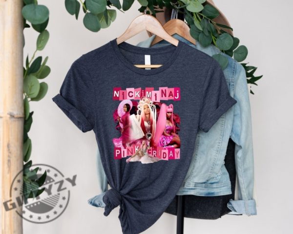 Limited Nicki Minaj Pink Friday 2 Tour Vintage Shirt Retro Nicki Minaj World Tshirt Pink Friday 2 Sweatshirt Gag City Hoodie Gift For Fans giftyzy 3