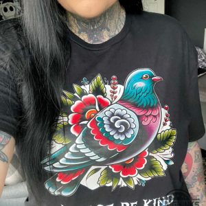 pigeon vintage shirt sweatshirt hoodie mens womens please be kind to pigeons tshirt go vegan t shirt veganism tee laughinks 2