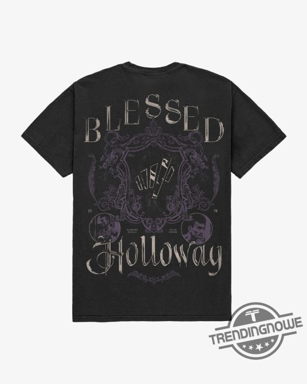 Max Holloway Shirt Blessed Holloway Vintage Shirt Holloway 300 T Shirt Sweatshirt Hoodie trendingnowe 1