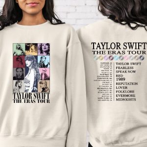 Eras Tour Sweatshirt Eras Tour Concert Hoodie Eras Tour Movie Sweatshirt Taylor Swift Merch Concert Hoodie Unique revetee 2