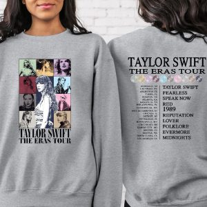 Eras Tour Sweatshirt Eras Tour Concert Hoodie Eras Tour Movie Sweatshirt Taylor Swift Merch Concert Hoodie Unique revetee 4