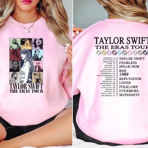 Eras Tour Sweatshirt Eras Tour Concert Hoodie Eras Tour Movie Sweatshirt Taylor Swift Merch Concert Hoodie Unique revetee 6