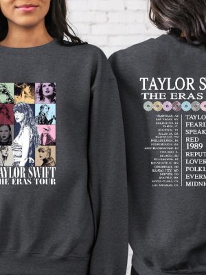 Eras Tour Sweatshirt Eras Tour Concert Hoodie Eras Tour Movie Sweatshirt Taylor Swift Merch Concert Hoodie Unique revetee 7