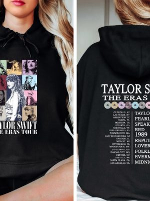 Eras Tour Sweatshirt Eras Tour Concert Hoodie Eras Tour Movie Sweatshirt Taylor Swift Merch Concert Hoodie Unique revetee 8