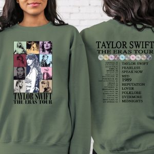 Eras Tour Sweatshirt Eras Tour Concert Hoodie Eras Tour Movie Sweatshirt Taylor Swift Merch Concert Hoodie Unique revetee 9