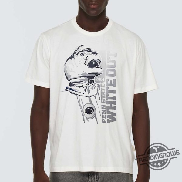 Penn State Nittany Lions 2024 White Out Shirt trendingnowe 1