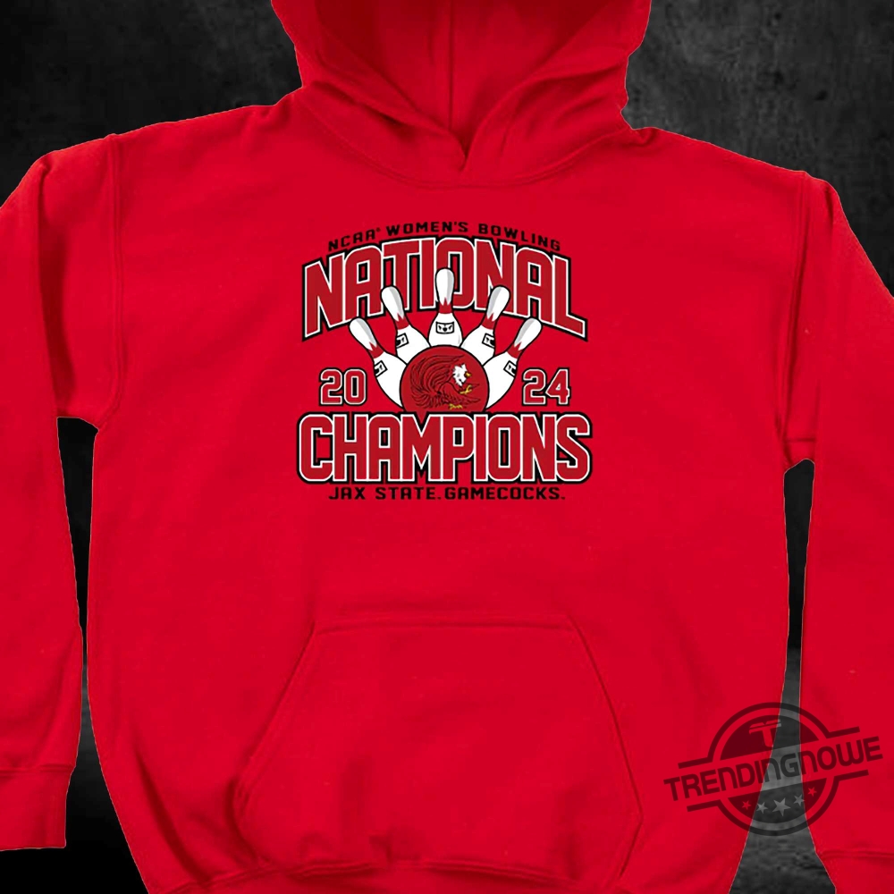 Bowling National Champions Shirt Jacksonville State Gamecocks 2024 Ncaa Bowling National Champions Shirt